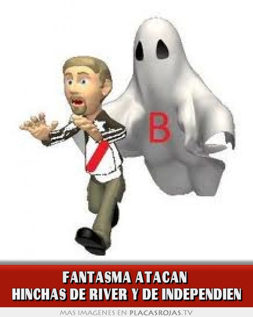 Fantasma atacan  hinchas de river y de independien