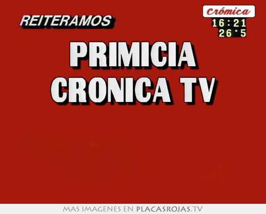 Primicia crónica tv  