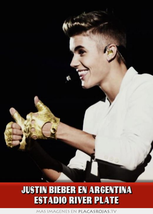 JUSTIN BIEBER EN ARGENTINA ESTADIO RIVER PLATE