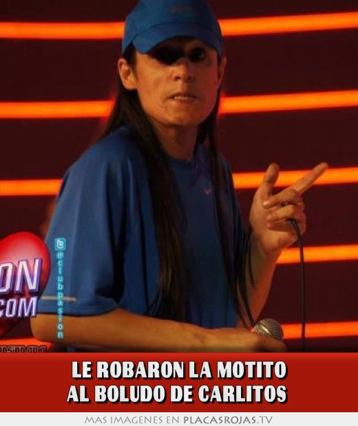 Le robaron la motito Al boludo de carlitos 