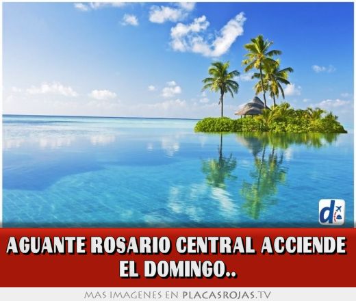 Aguante rosario central acciende  el domingo..