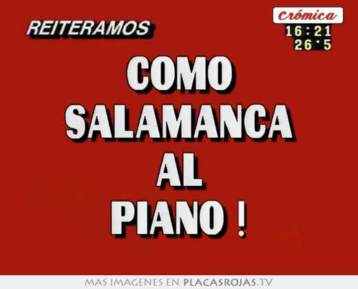 Como salamanca al piano !