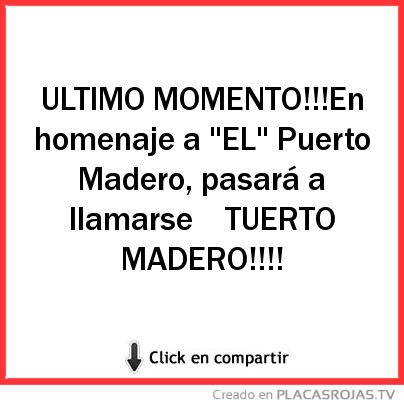 ULTIMO MOMENTO!!!En homenaje a 