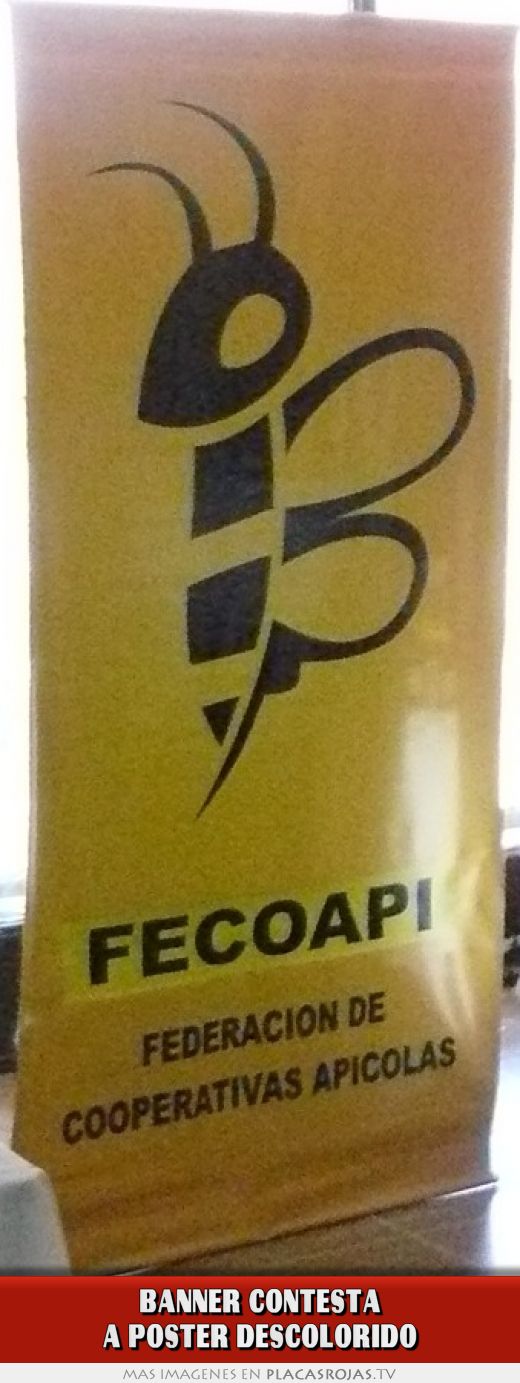 BANNER CONTESTA A POSTER DESCOLORIDO
