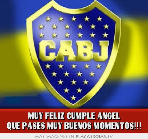 MUY FELIZ CUMPLE ANGEL QUE PASES MUY BUENOS MOMENTOS!!!