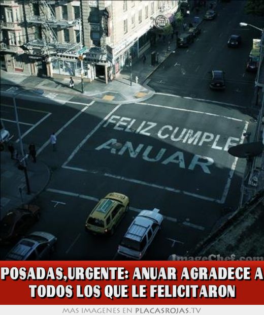 POSADAS,URGENTE: ANUAR AGRADECE A TODOS LOS QUE LE FELICITARON