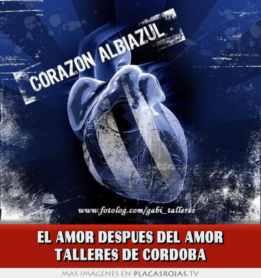 El aMor despues del amor Talleres de cordoba