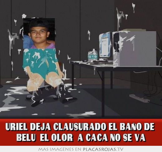 Uriel deja clausurado el baño de  belu  el olor  a caca no se va