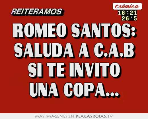 Romeo santos: saluda a c.a.b si te invito una copa... - Placas Rojas TV