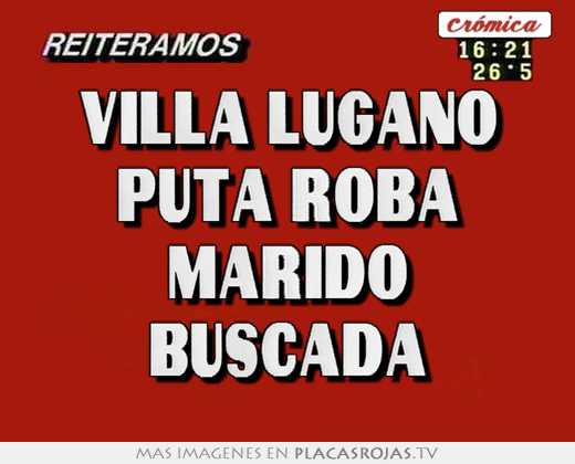 Villa lugano puta roba marido buscada