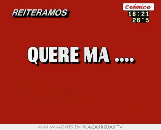  quere ma ....  