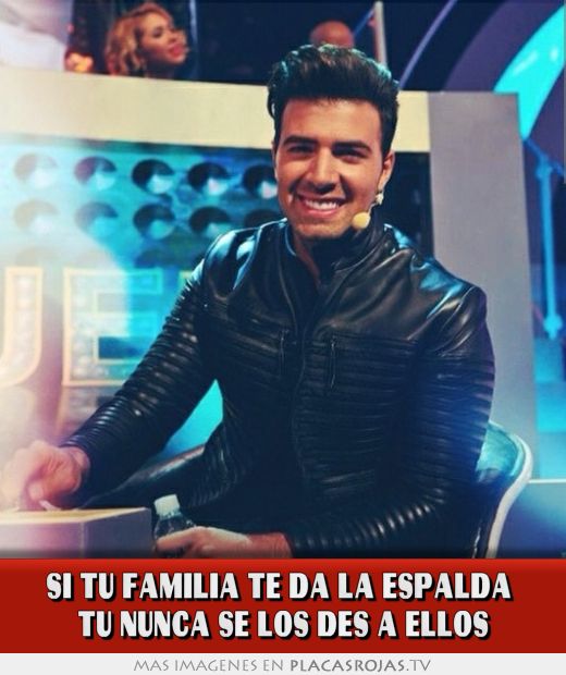 Si tu familia te da la espalda  tu nunca se los des a ellos