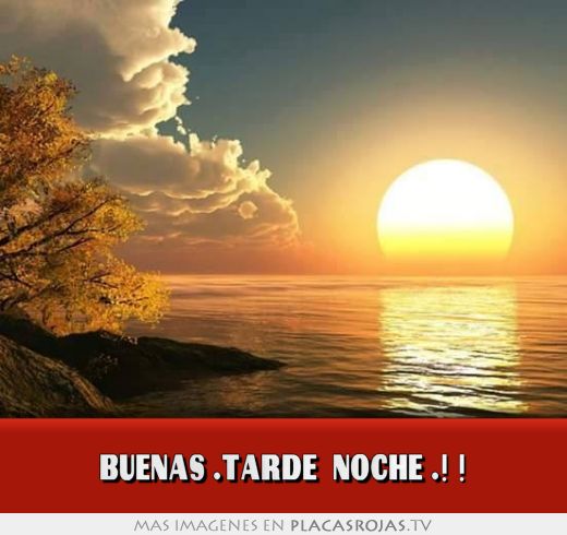 Buenas .tarde  noche .! ! 