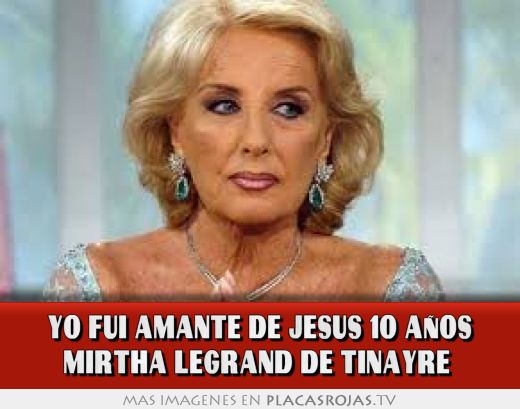 Yo fui amante de jesus 10 años mirtha legrand de tinayre 