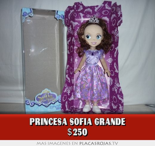 PRINCESA SOFIA GRANDE $250