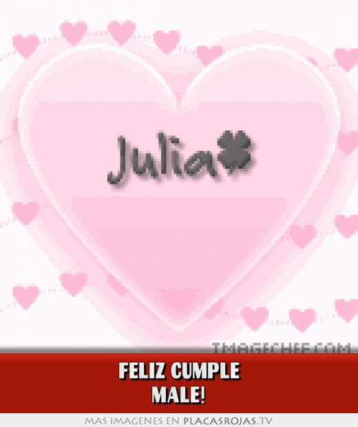 Feliz cumple male!