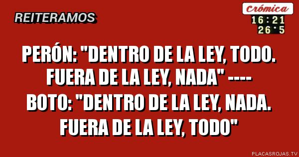 PERÓN: 