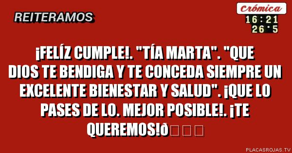    ¡Felíz cumple!.
     