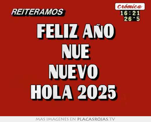 Feliz año nue nuevo  hola 2025 