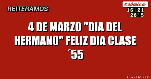 4 de marzo 