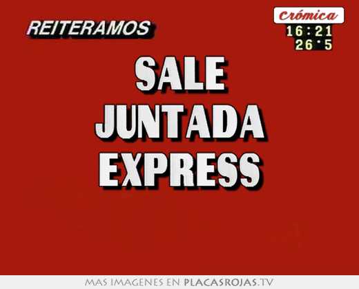 Sale juntada express 