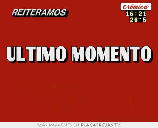  ultimo momento  