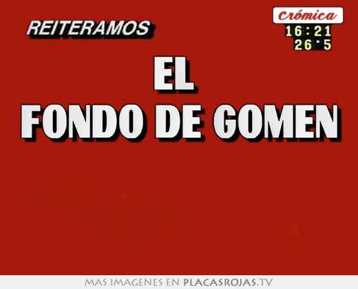 el fondo de gomen