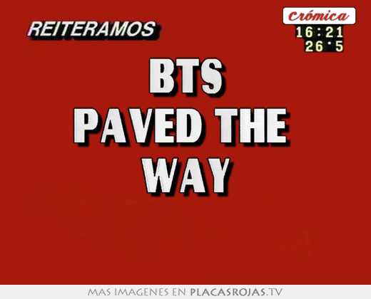 bts paved the way