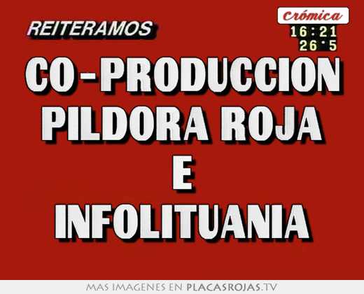 co-produccion pildora roja e infolituania