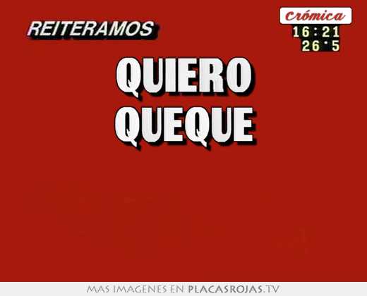 quiero queque