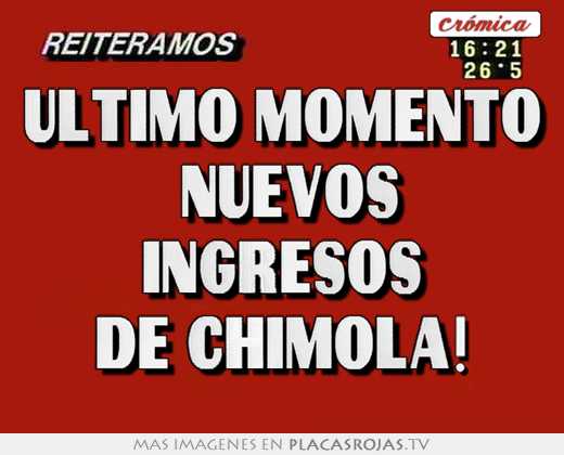 Último momento