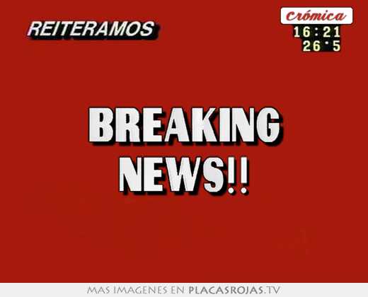 breaking news!!