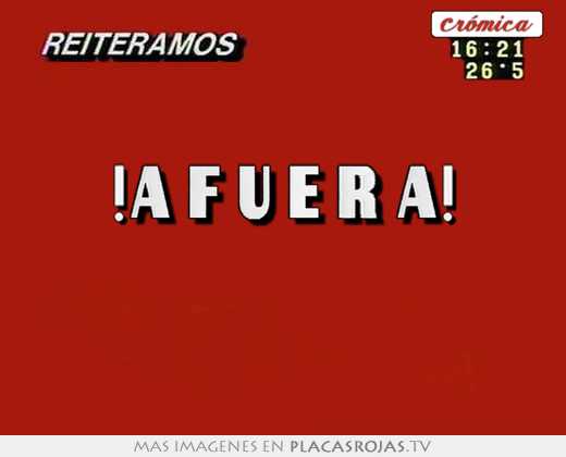 !a f u e r a!