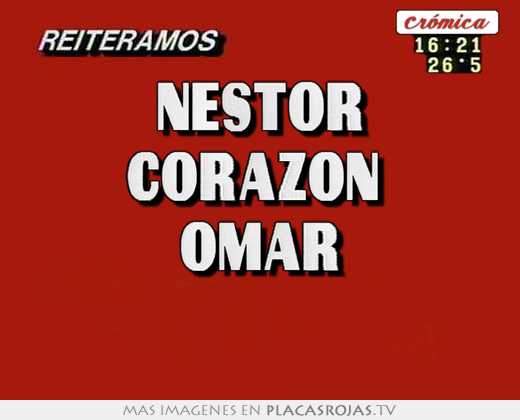 nestor corazon omar