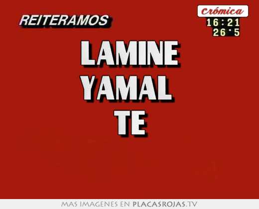 lamine yamal te