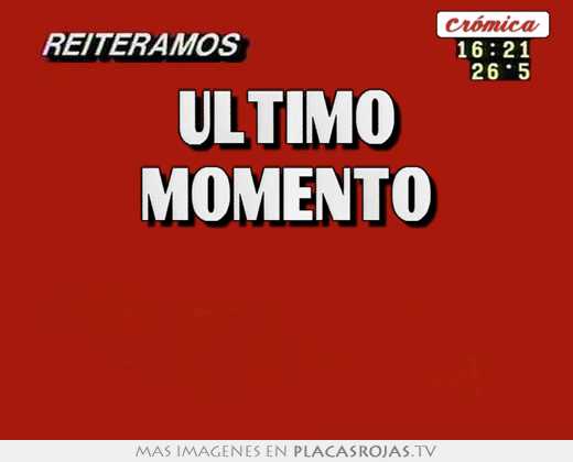 Último momento