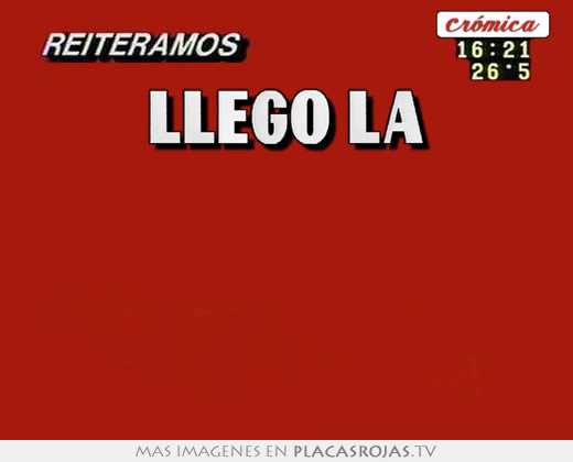 llegÓ la