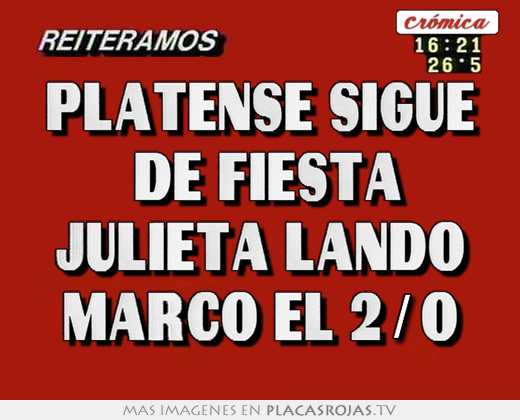 platense sigue de fiesta julieta lando marco el 2/0