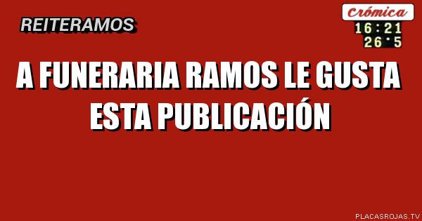 A funeraria ramos le gusta esta publicación