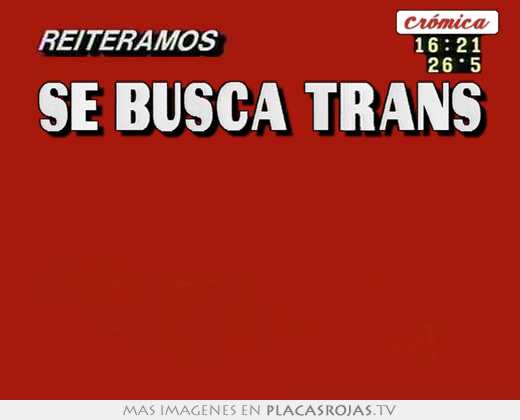 se busca trans