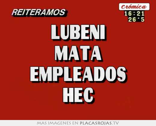 lubeni mata empleados hec