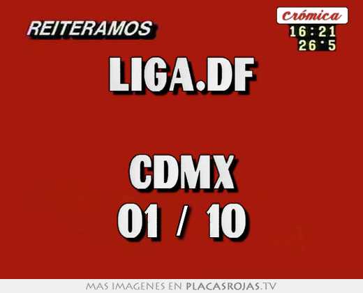 liga.df cdmx 01 / 10
