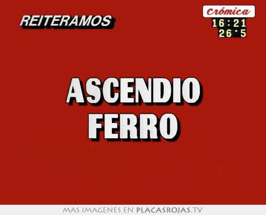 ascendio ferro