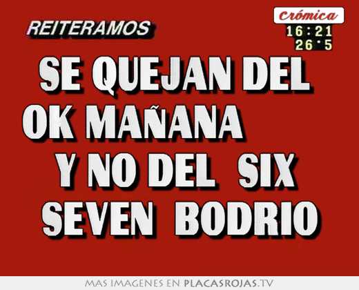 se quejan del \"ok mañana