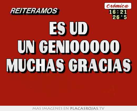es ud un geniooooo muchas gracias