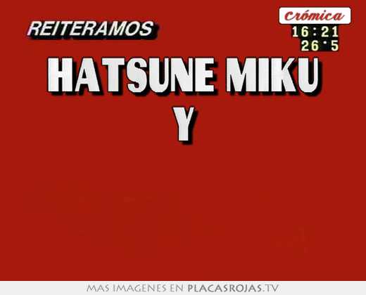 hatsune miku y