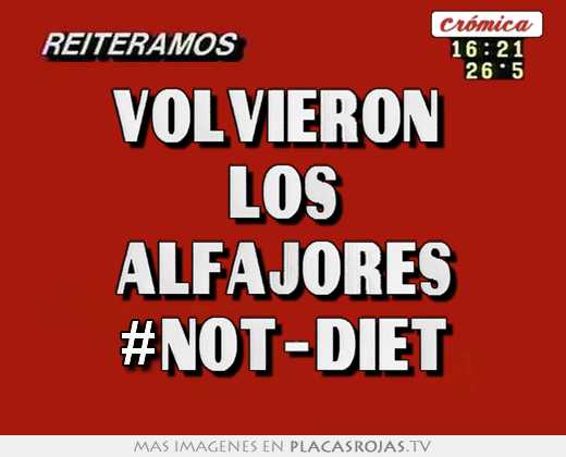 volvieron los alfajores #not-diet