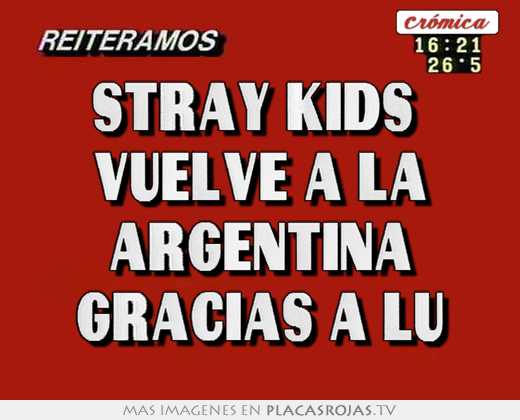 stray kids vuelve a la argentina gracias a lu