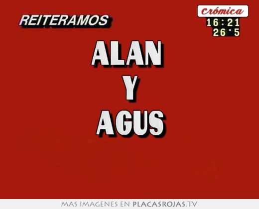 alan y agus
