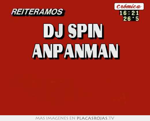 dj spin anpanman